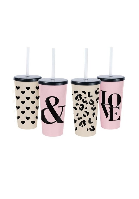 Fancy Straw Cup