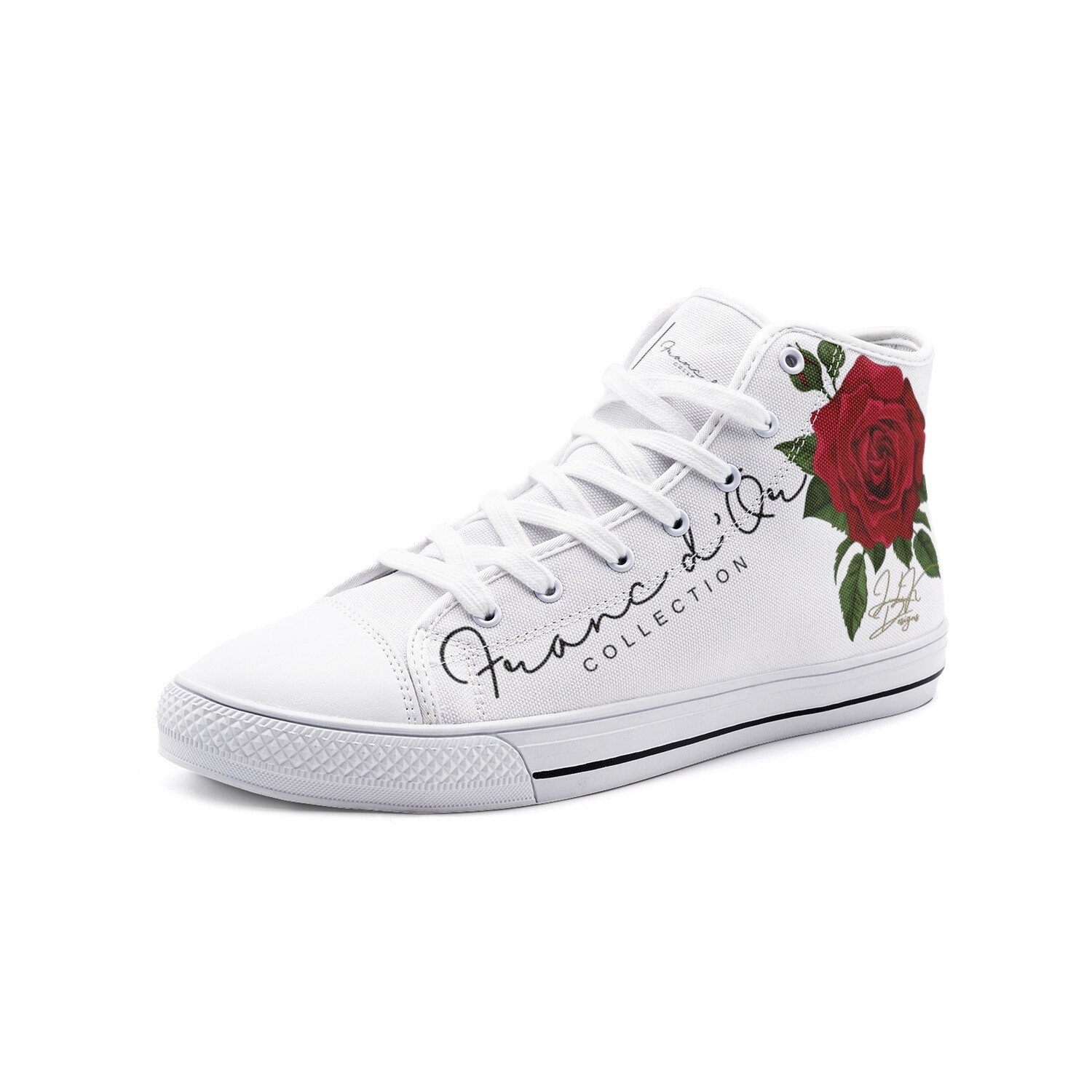 Franc d'Or Signature Collection - Rose Sneakers | JLK Designs Series