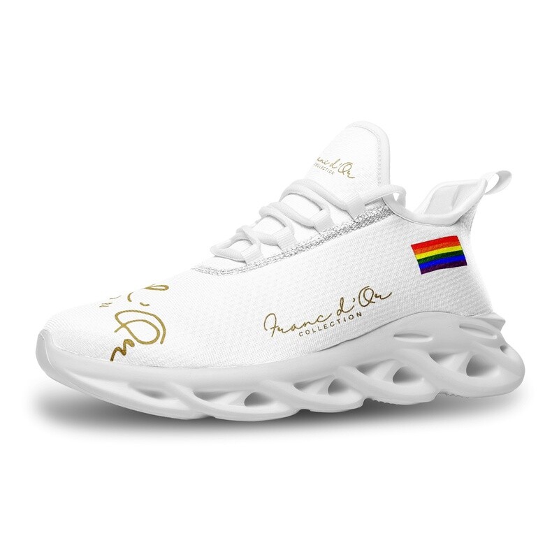 Franc d'Or Signature Collection - Gold Logo Runner | Pride Edition