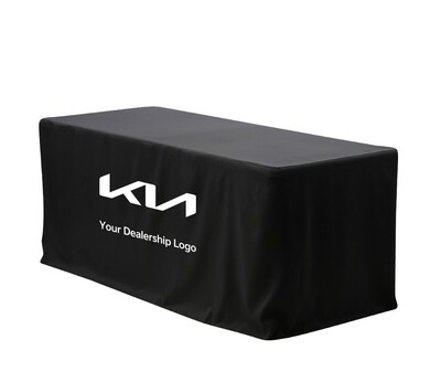 Kia Your Dealership Logo 6/8ft Table Cloth (1)