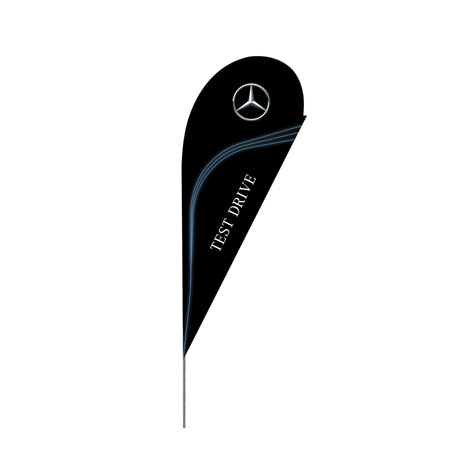 Mercedes-Benz Double Sided Teardrop Banner (1)