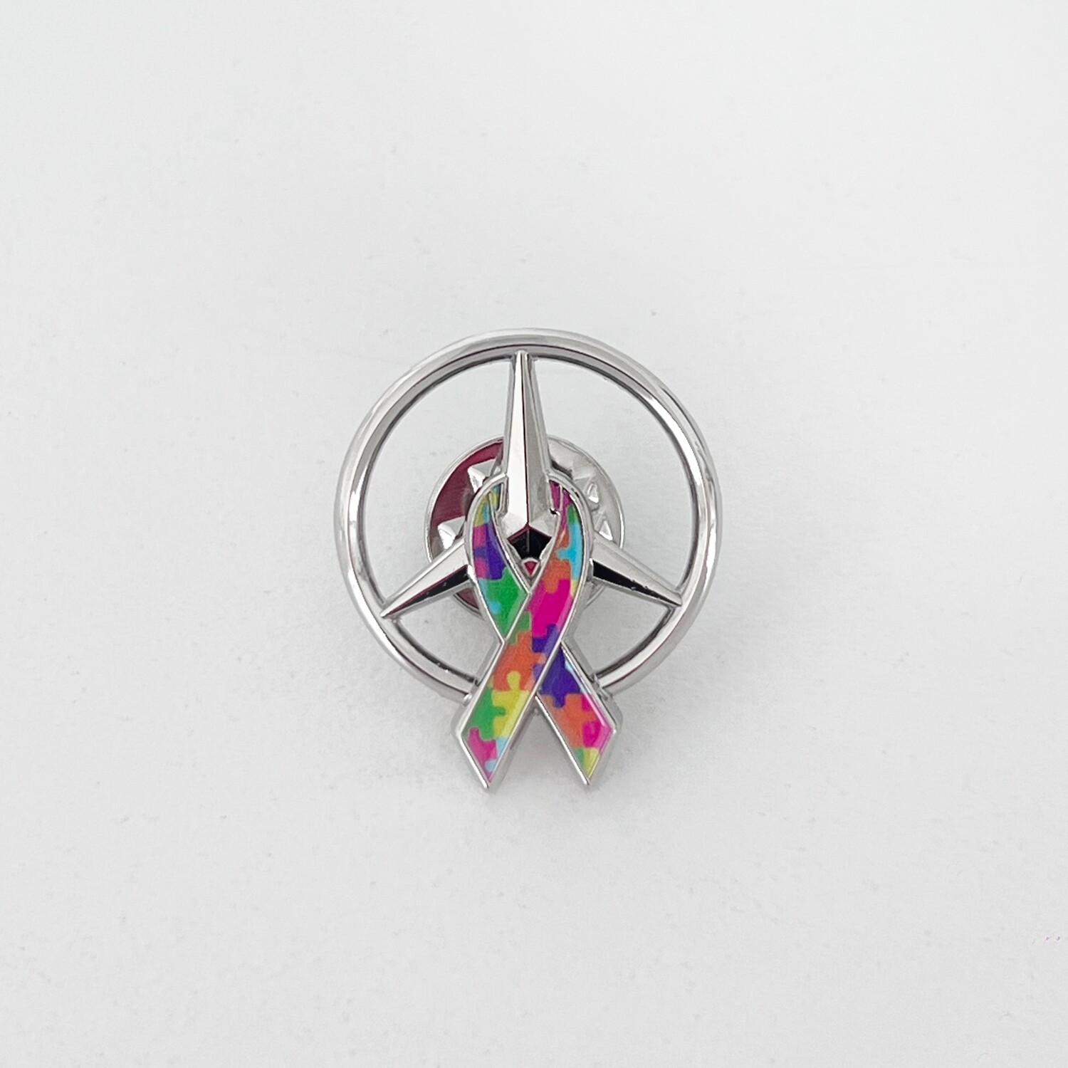 Mercedes-Benz 3D Pin - Autism Awareness