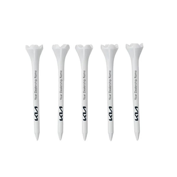 Kia Custom Branded Golf Tee Pack (5)