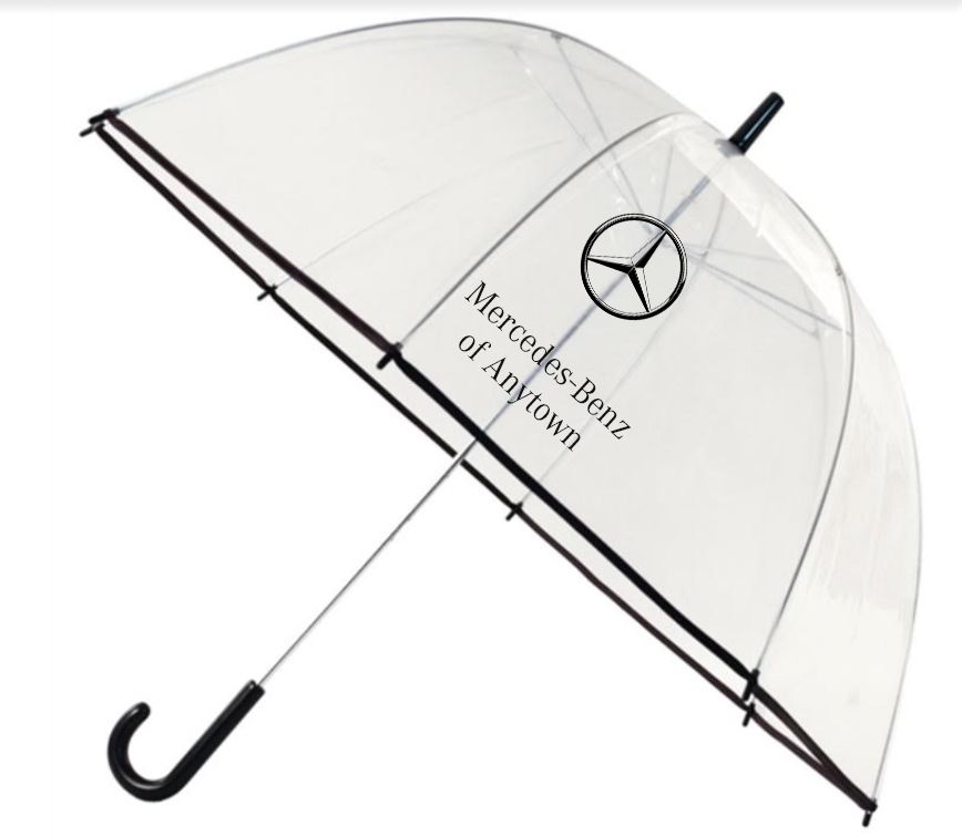 MB of Anytown Clear Umbrella (20-100)