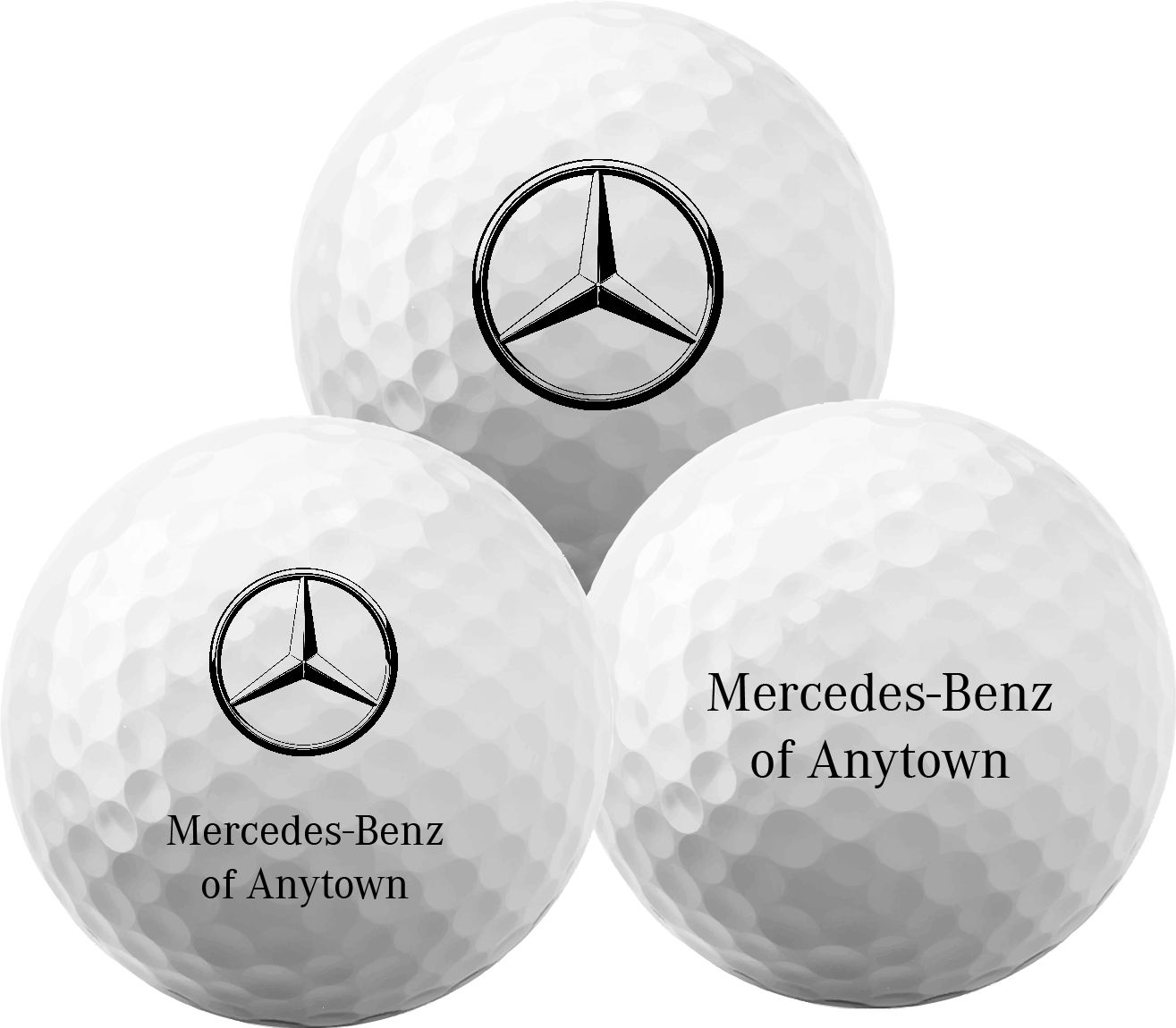 MB Custom Branded Professional Golf Balls (100)