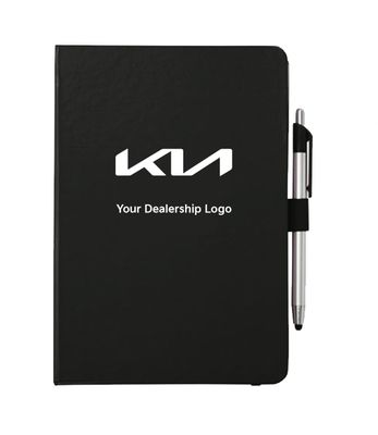 Kia Your Dealership logo - Journal and Pen (100)