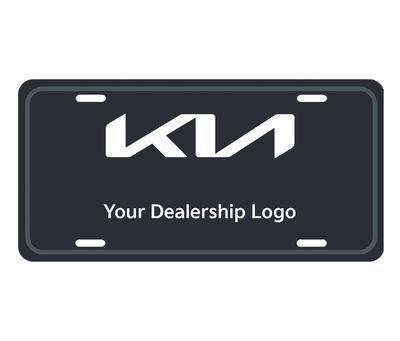 Kia Aluminum Car Plate (100)