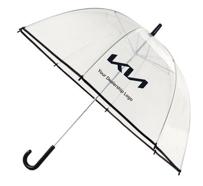 Kia Your Dealership Logo Clear Umbrella (20-100)
