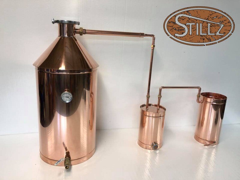 25 Gallon CAP Logic Copper Still – Premium Copper Moonshine &amp; Whiskey Still