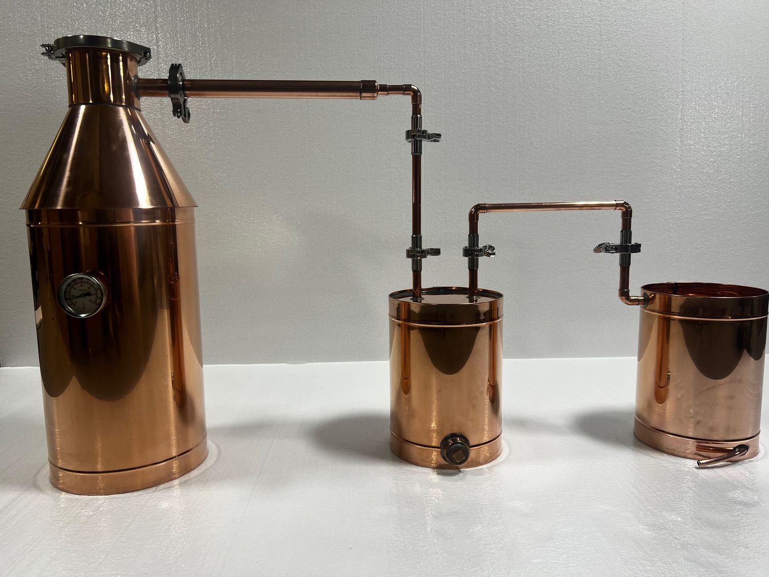 6 Gallon - Cap Logic  with Clamp Fittings