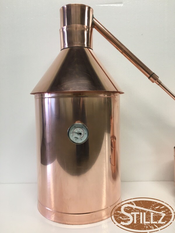 10 Gallon Traditional Copper Still – Premium Copper Pot Still for Moonshine &amp; Spirits