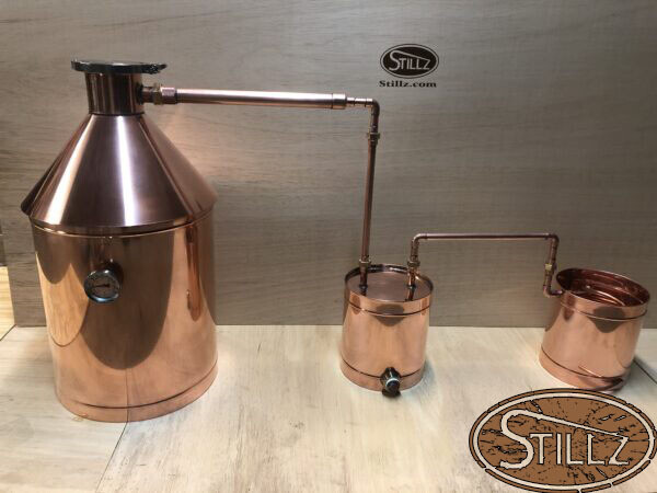 10 Gallon Cap Logic® Copper Moonshine Still – Premium Paul Revere Copper