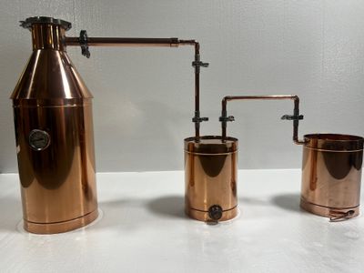 6 Gallon - Cap Logic  with Clamp Fittings