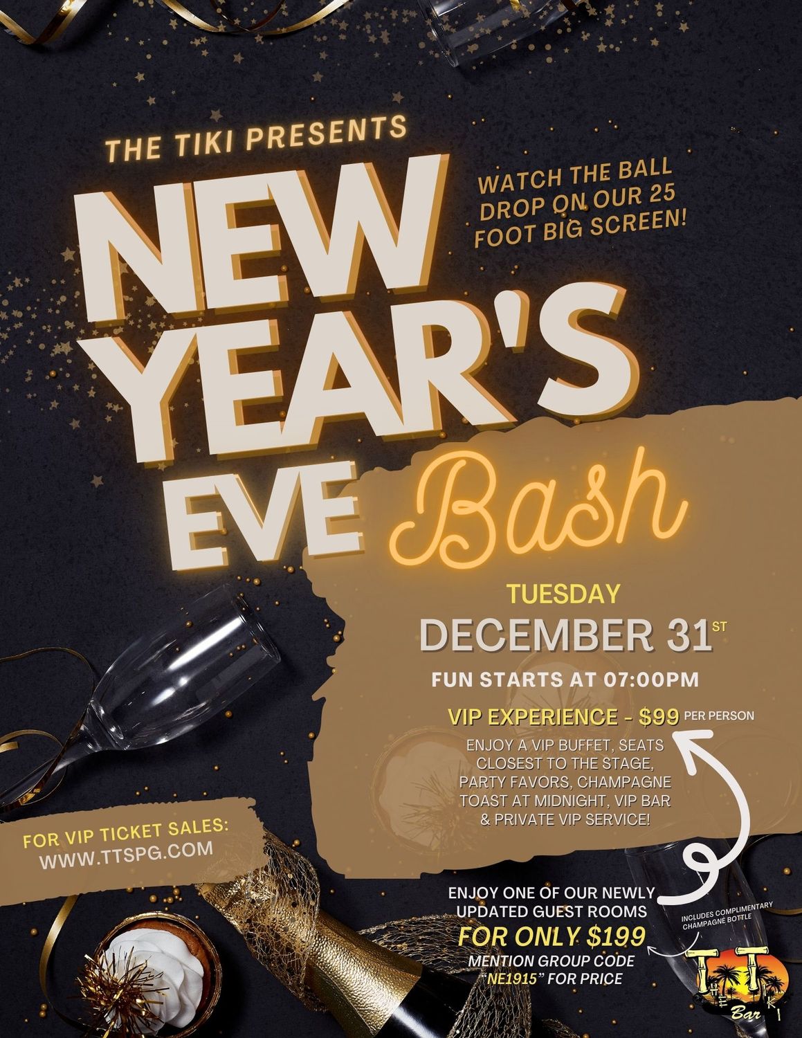 New Year&#39;s Eve Bash (December 31st)