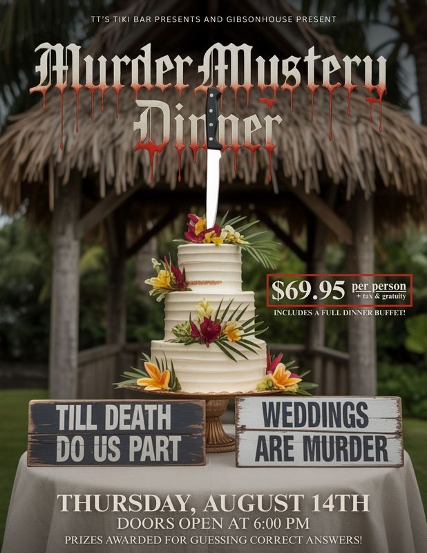 Til Death Do Us Part - A Murder Mystery Event (August 14th)