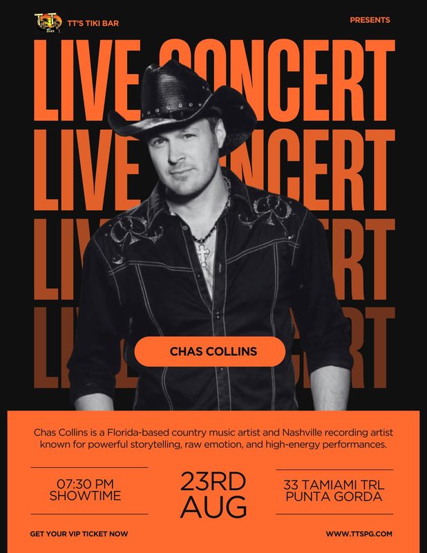 Chas Collins (August 23rd)