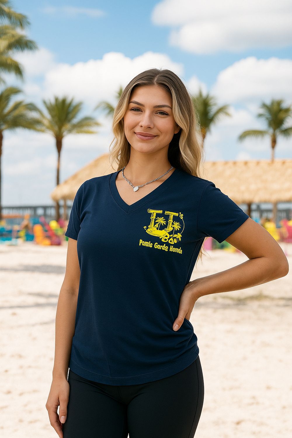 Women&#39;s V-Neck Shirt