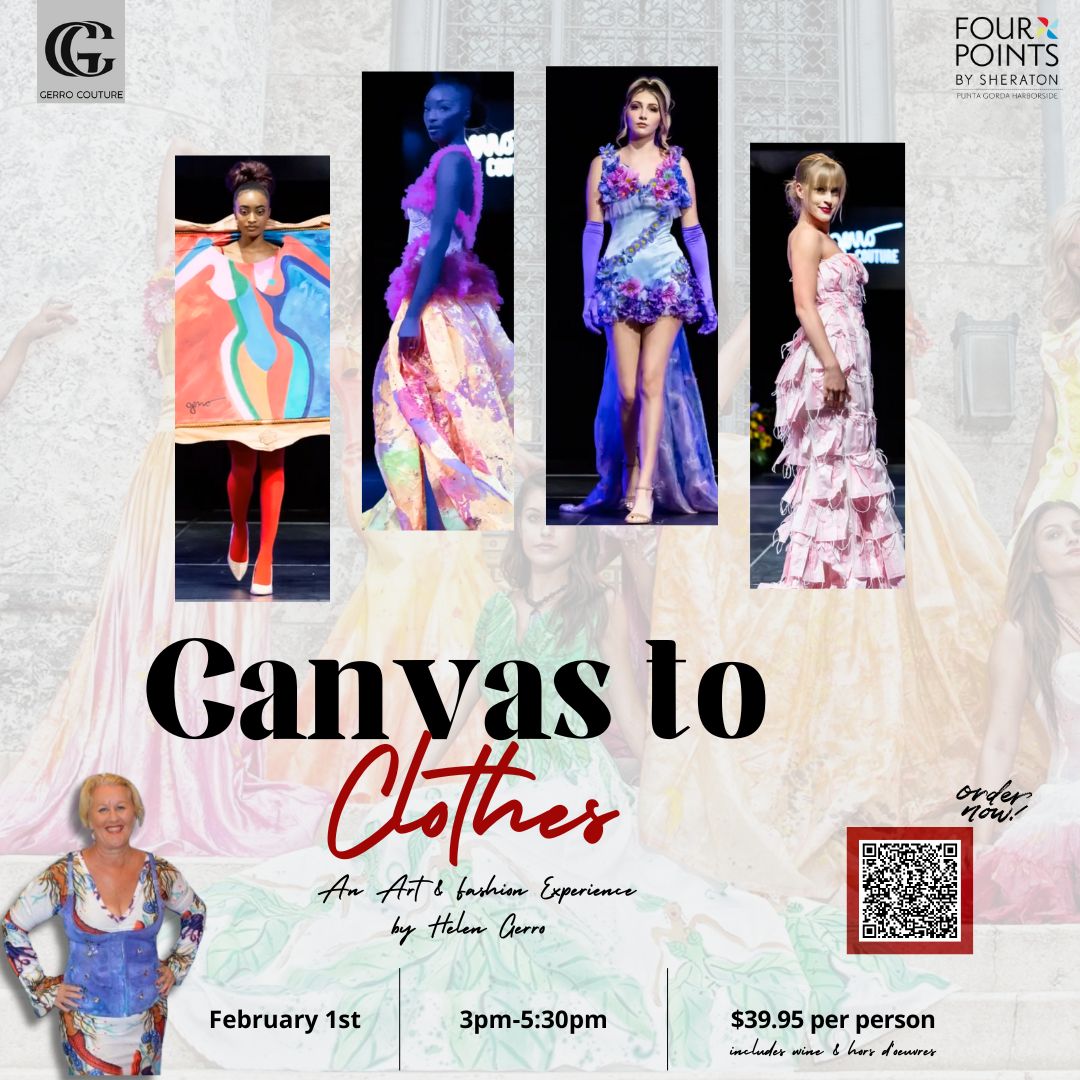 🌹 From Canvas to Clothes: An Art &amp; Fashion Experience by Helen Gerro (February 1st)