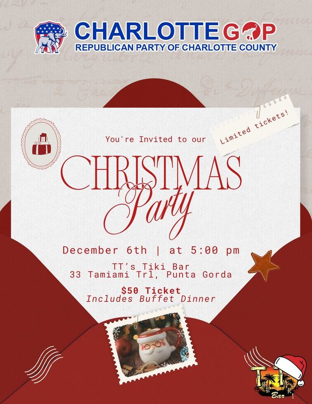 Charlotte GOP Christmas Party (December 6th)