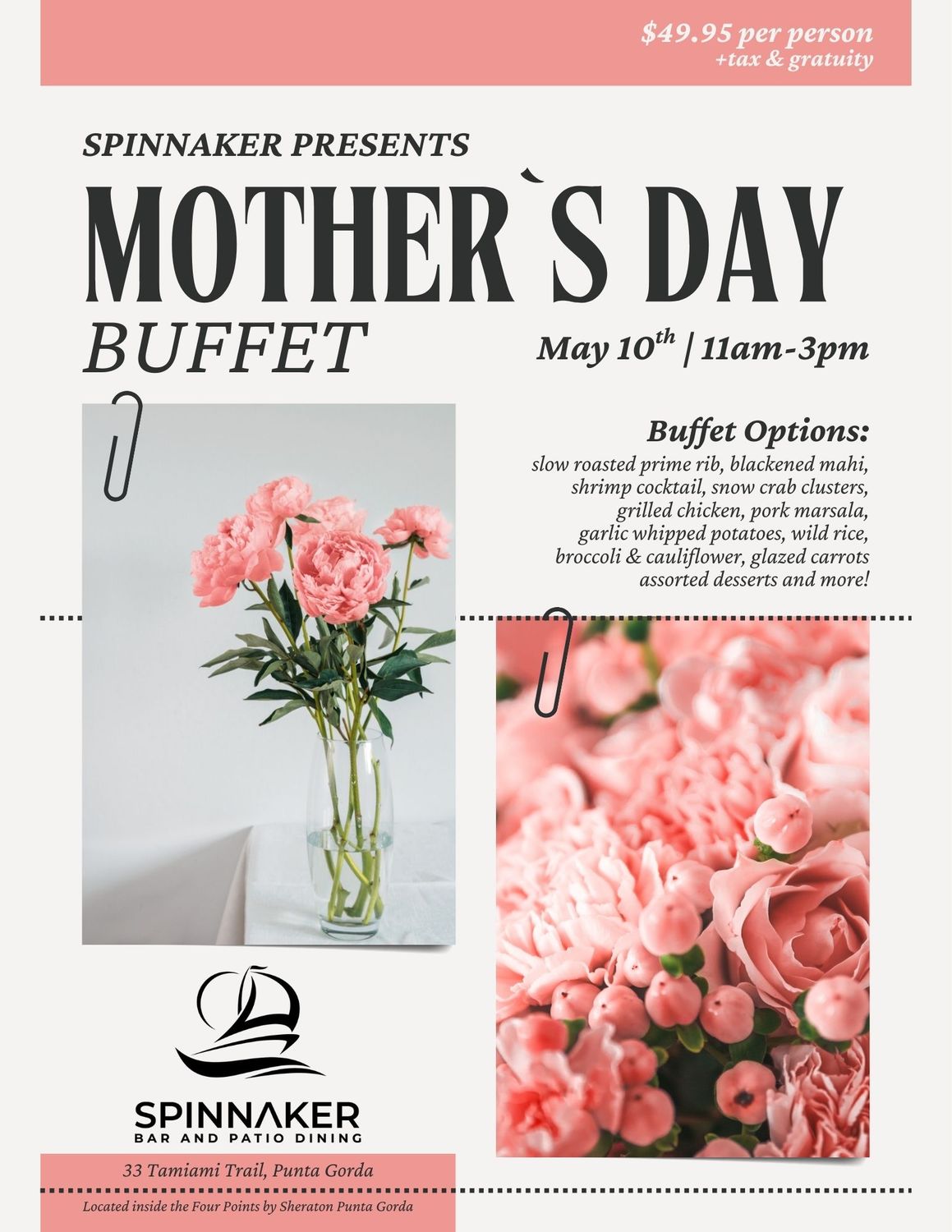 Mother's Day Buffet (May 10th)