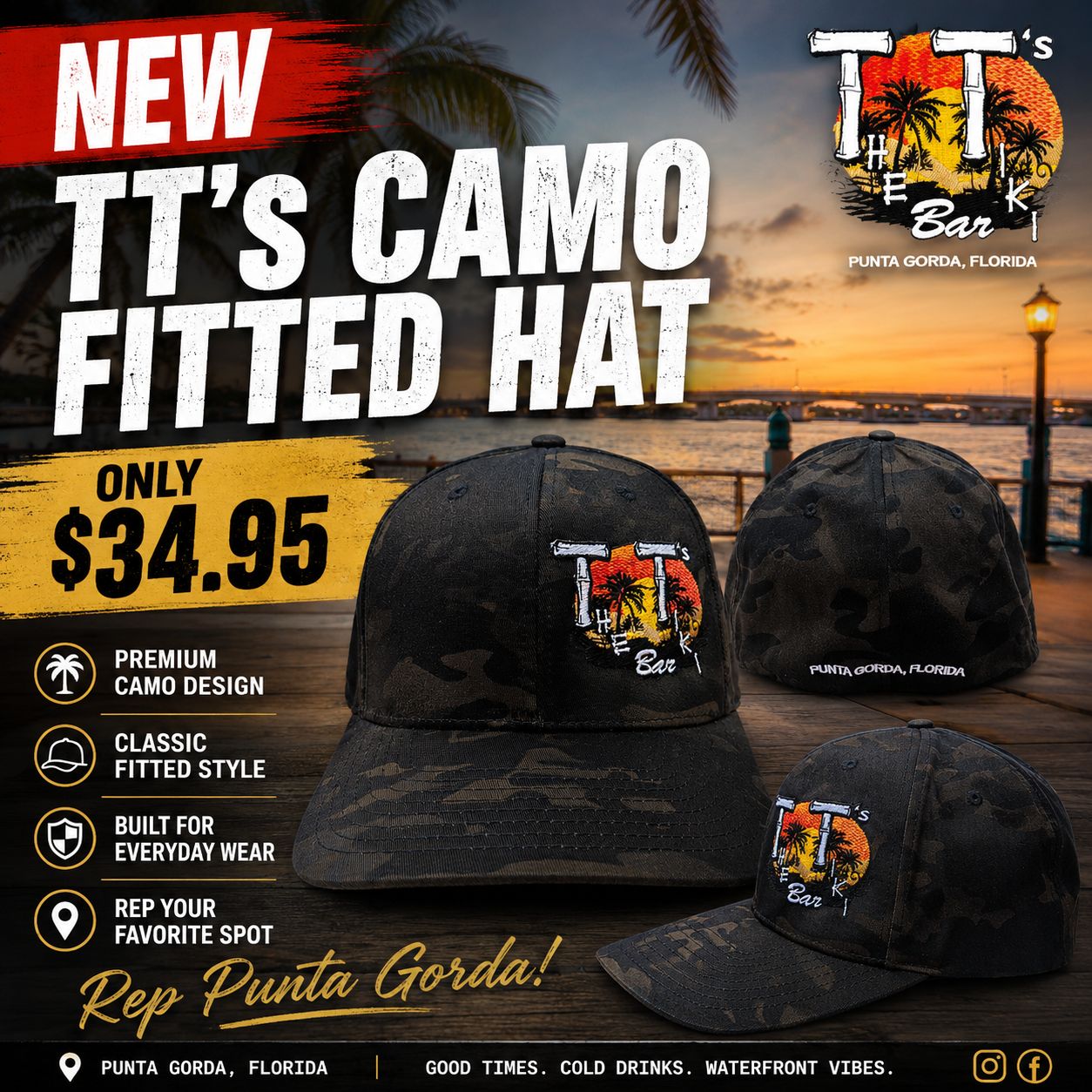 Camo Trucker Cap