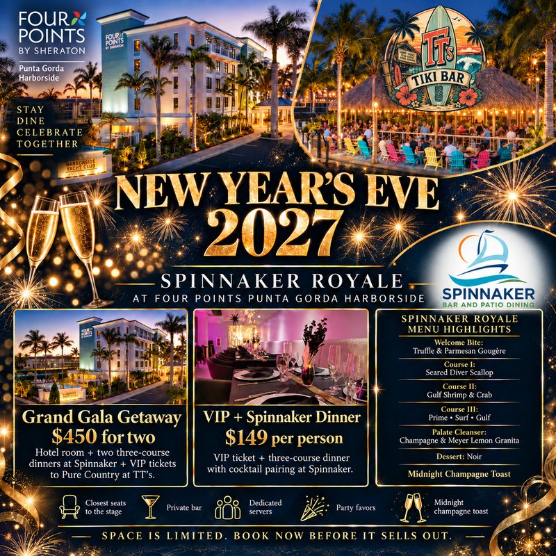 New Year's Eve Celebration Packages (December 31st)