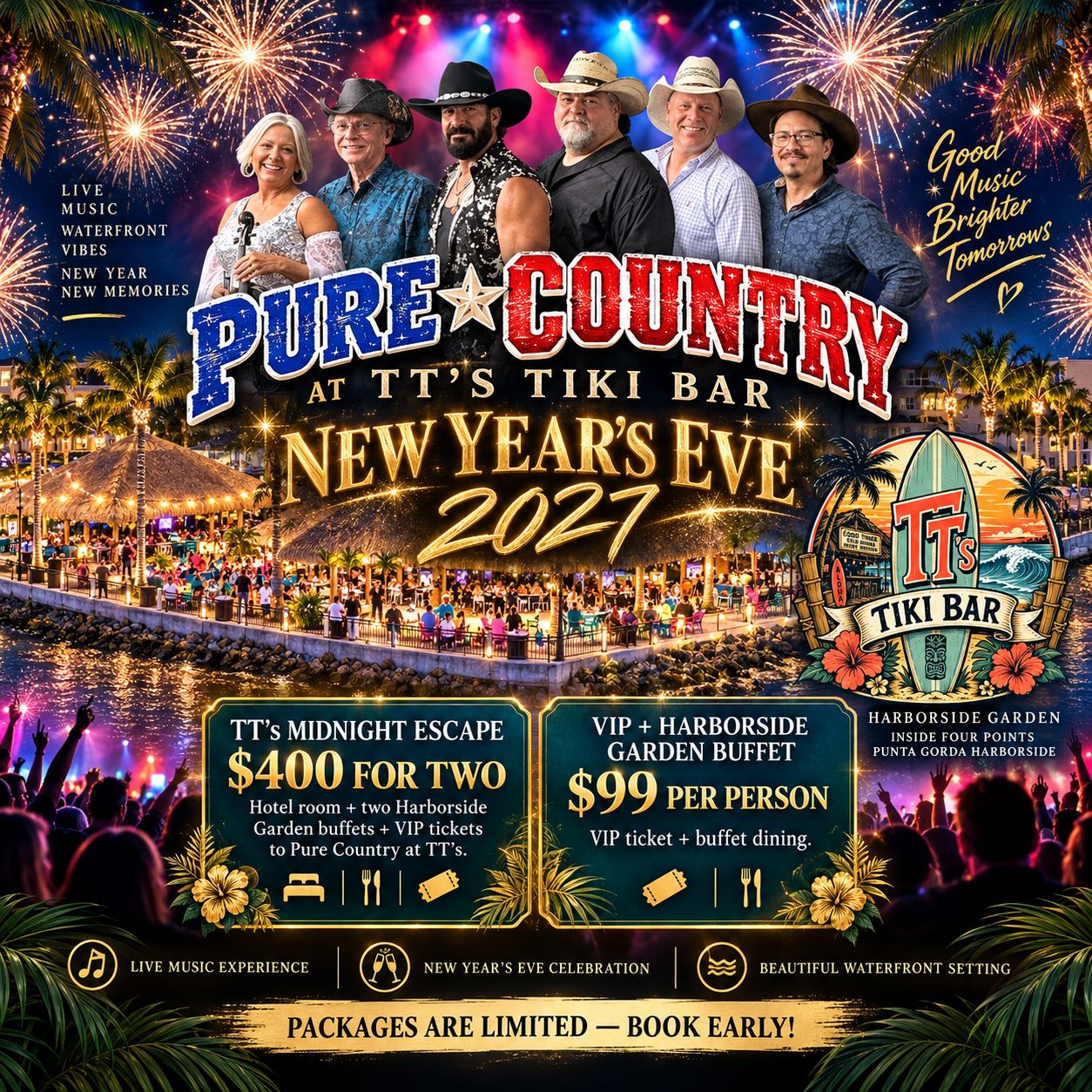 New Year's Eve Celebration Packages (December 31st)