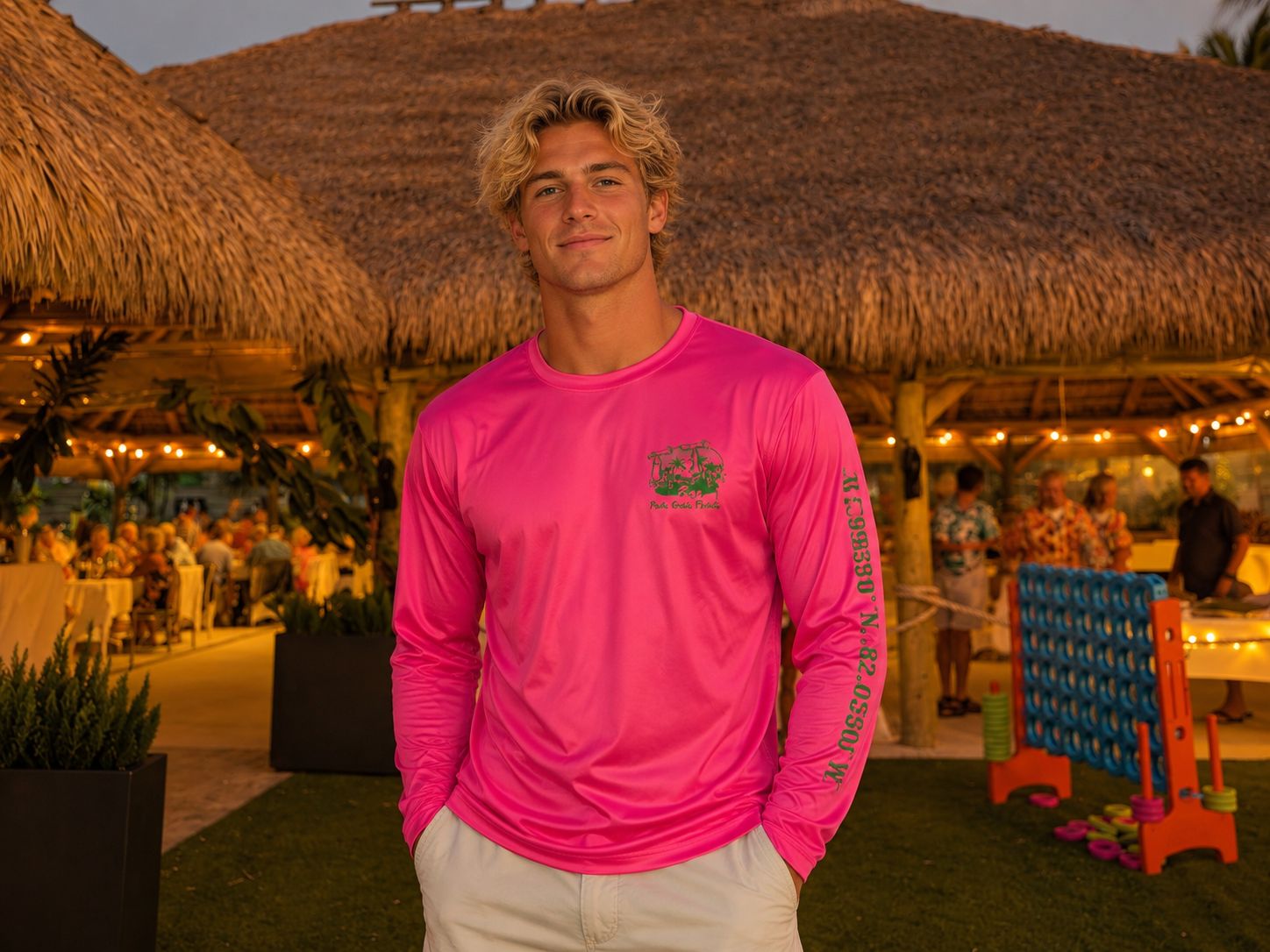 Unisex Hot Pink Dri-Fit