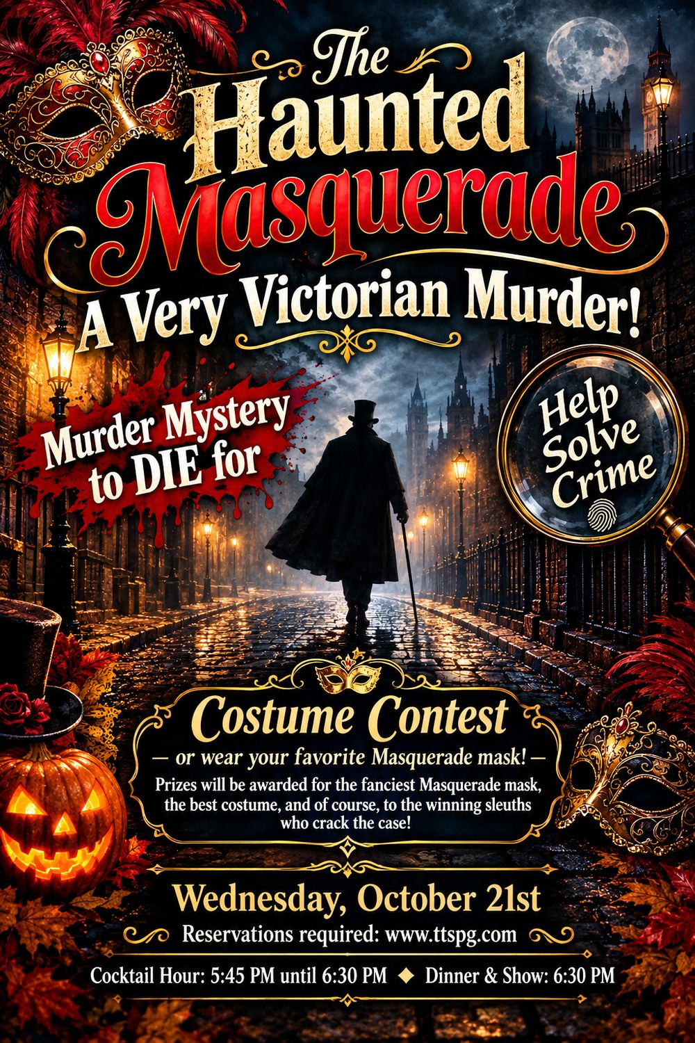 The Haunted Masquerade (October 21st)