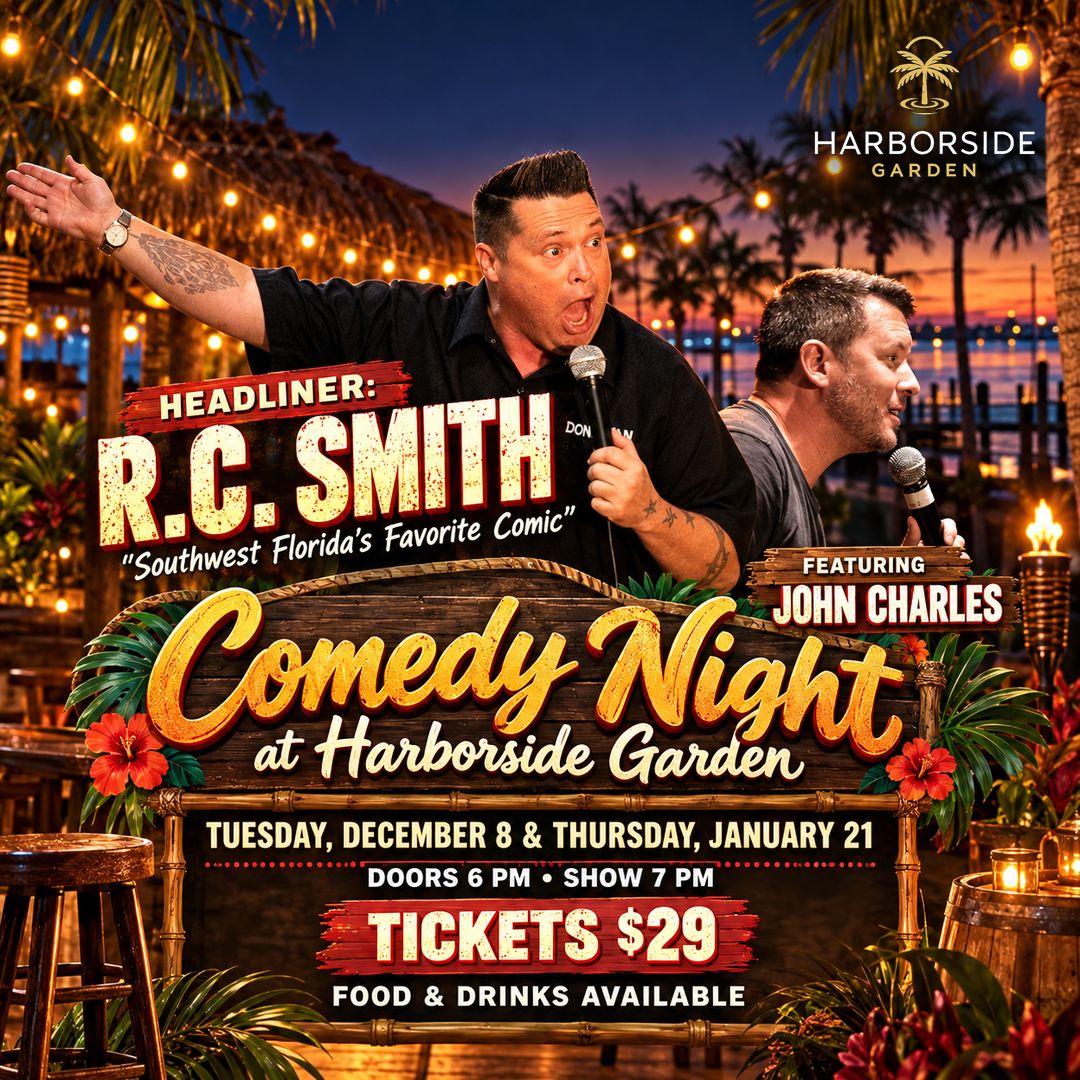 Comedy Night at Harborside Garden - December 8th