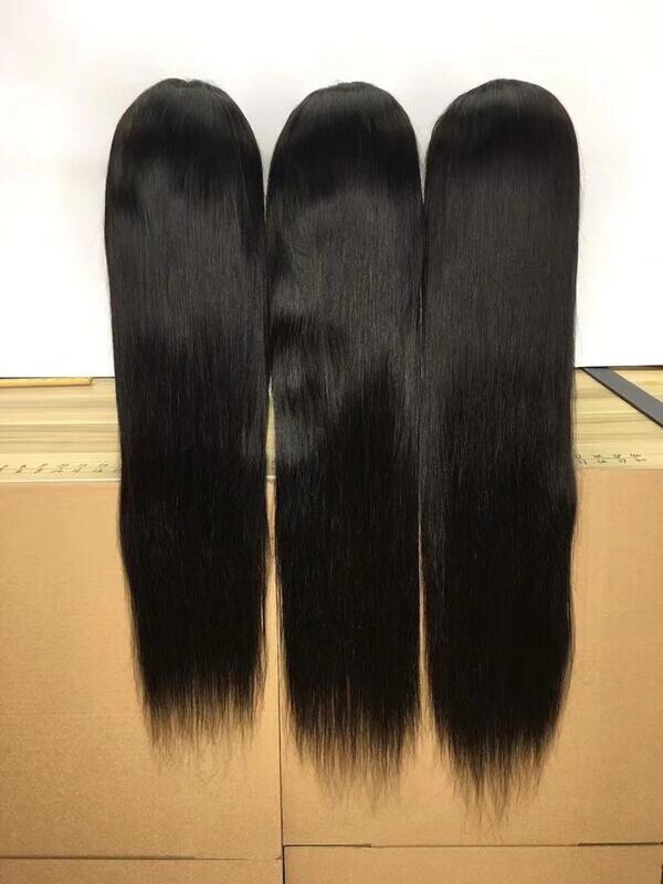 30&#39; inches 13*4 lace frontal black wig