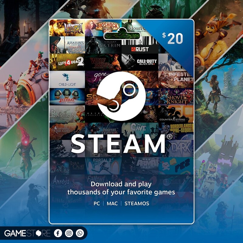 Steam (Gift Card)