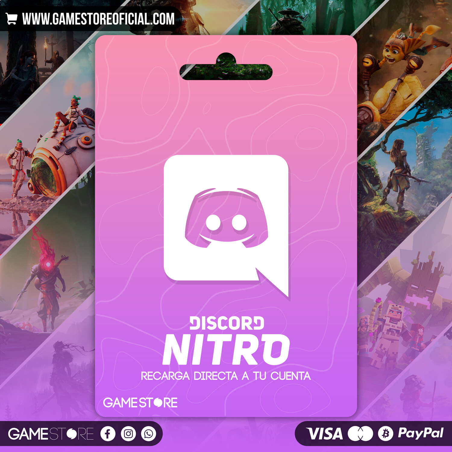 Discord Nitro (Recarga)