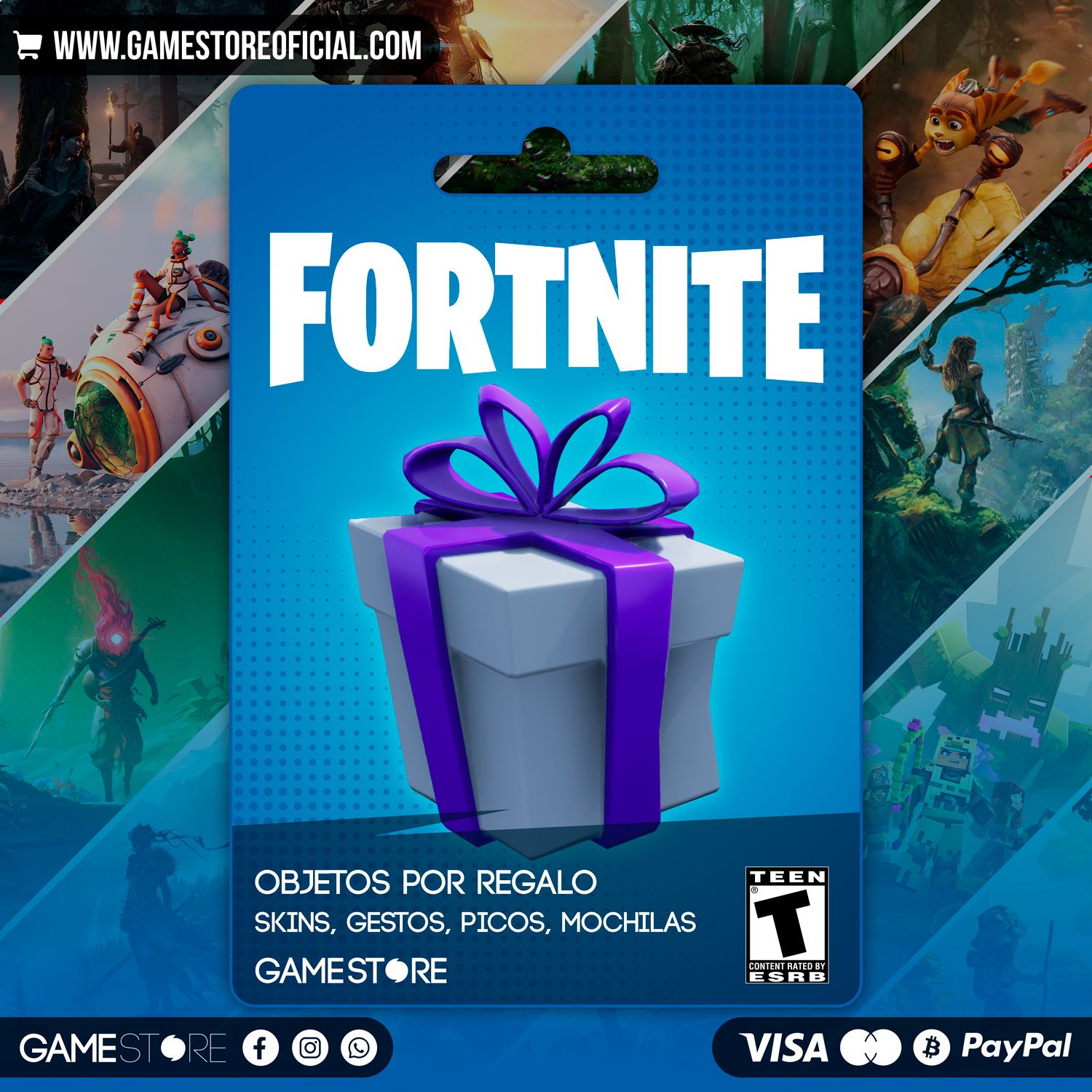 Fortnite: Objetos por Regalo