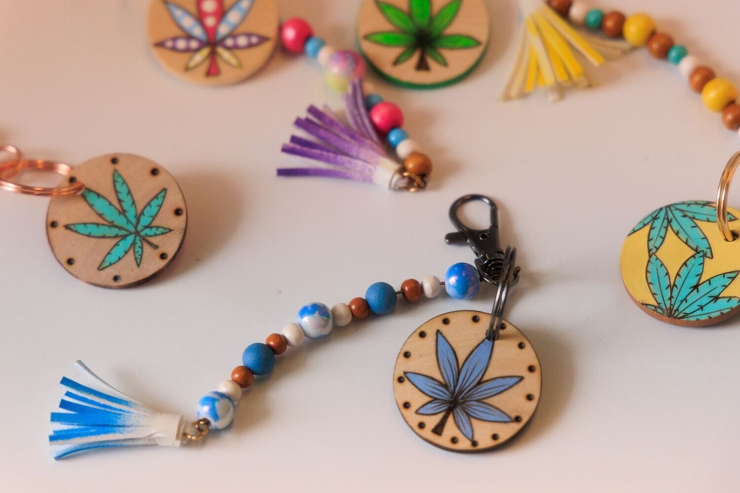 Weed Themed Keychains