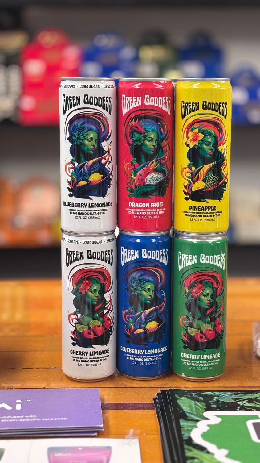 Green Goddess Infused Seltzers