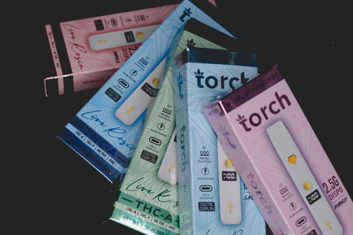 Torch THC vapes
