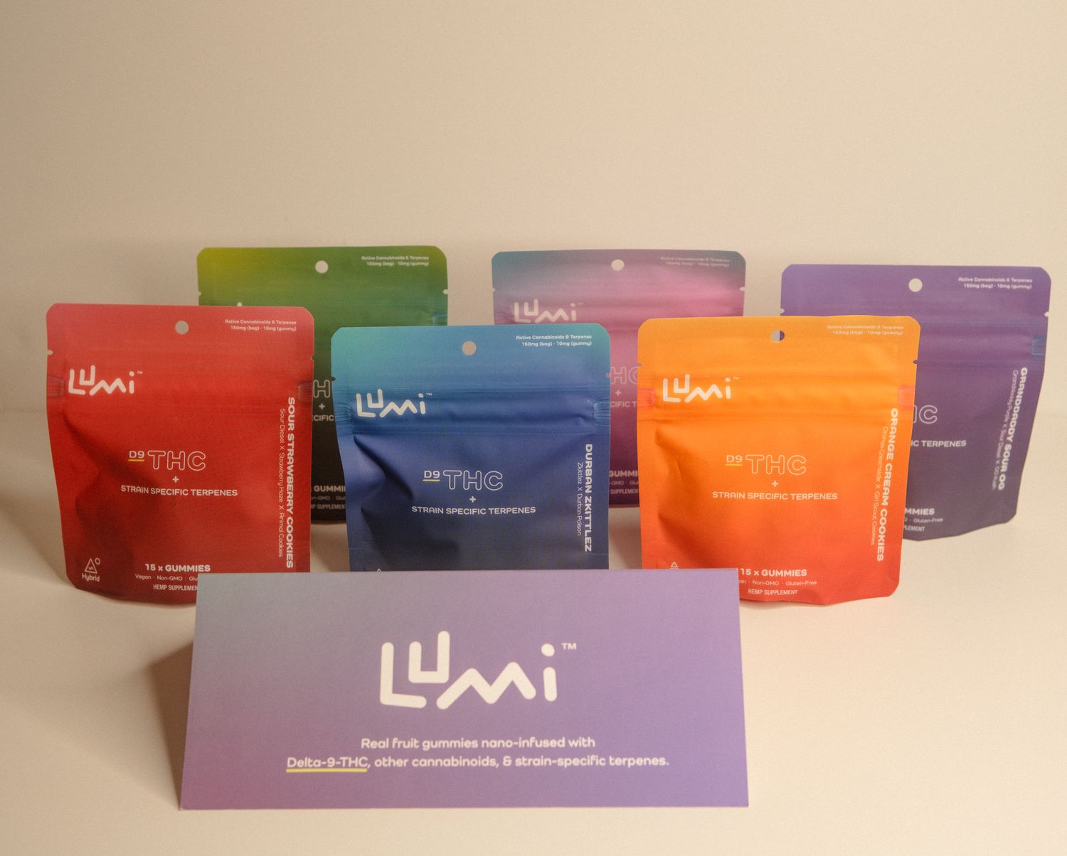 Lumi Delta-9 THC Gummy 15-Packs