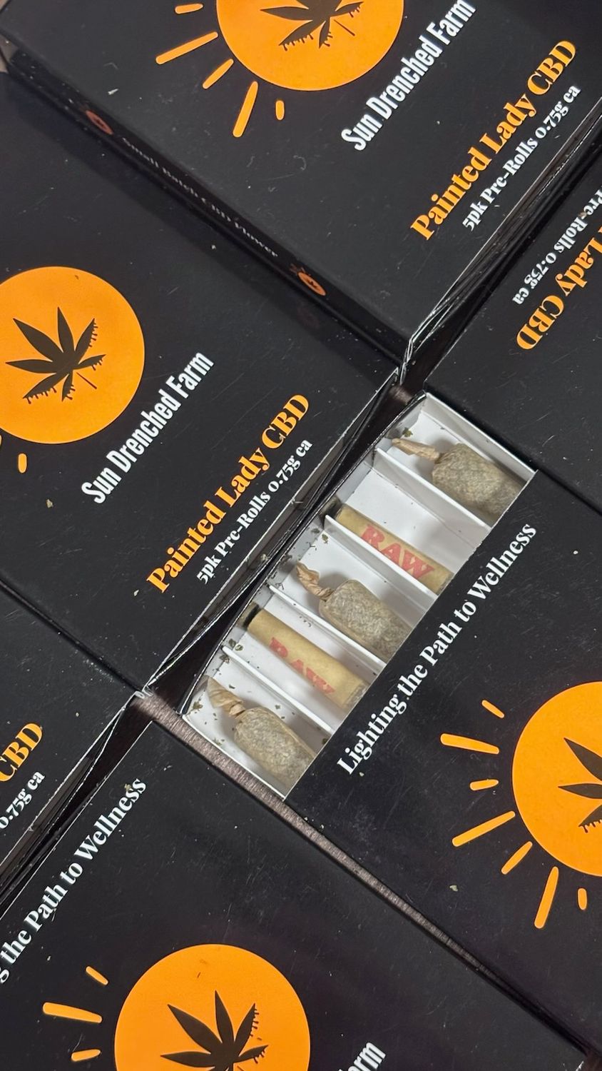 Sun Drenched CBD Pre-Roll 5-Packs