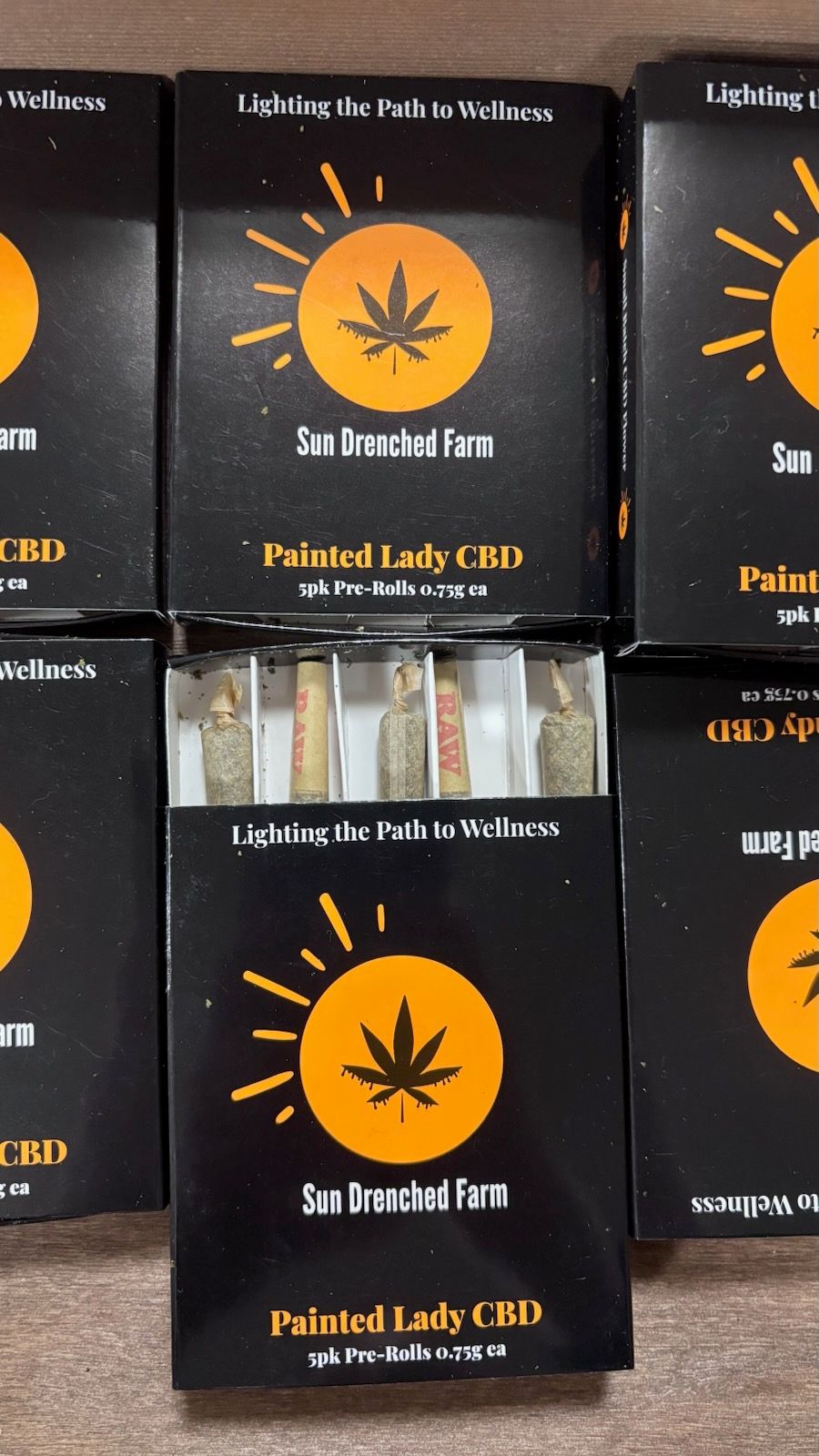 Sun Drenched CBD Pre-Roll 5-Packs
