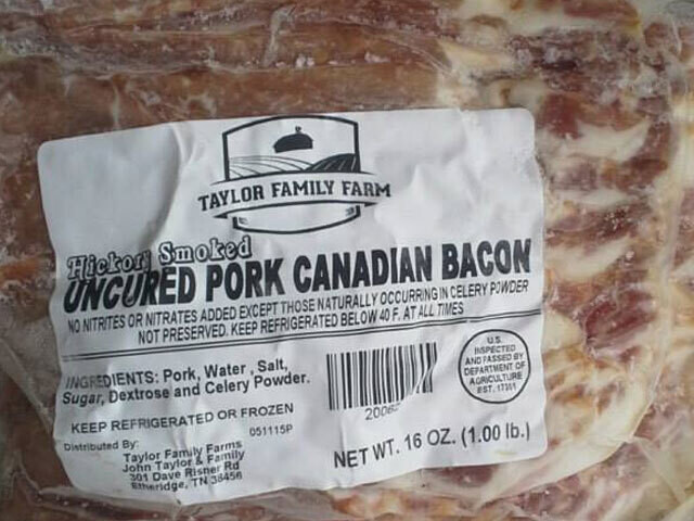 Canadian Bacon 1 lb.