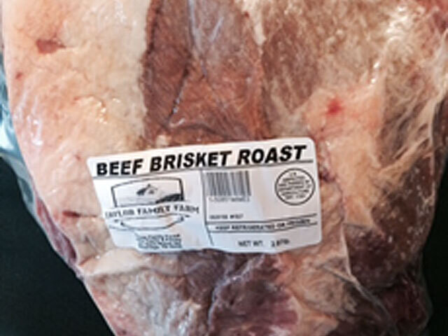 Grass-Fed Beef Brisket