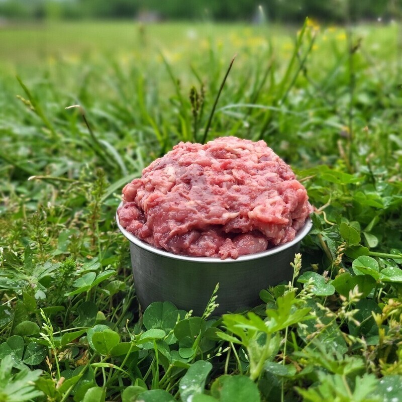 Ground chicken with bones - 2 lb.