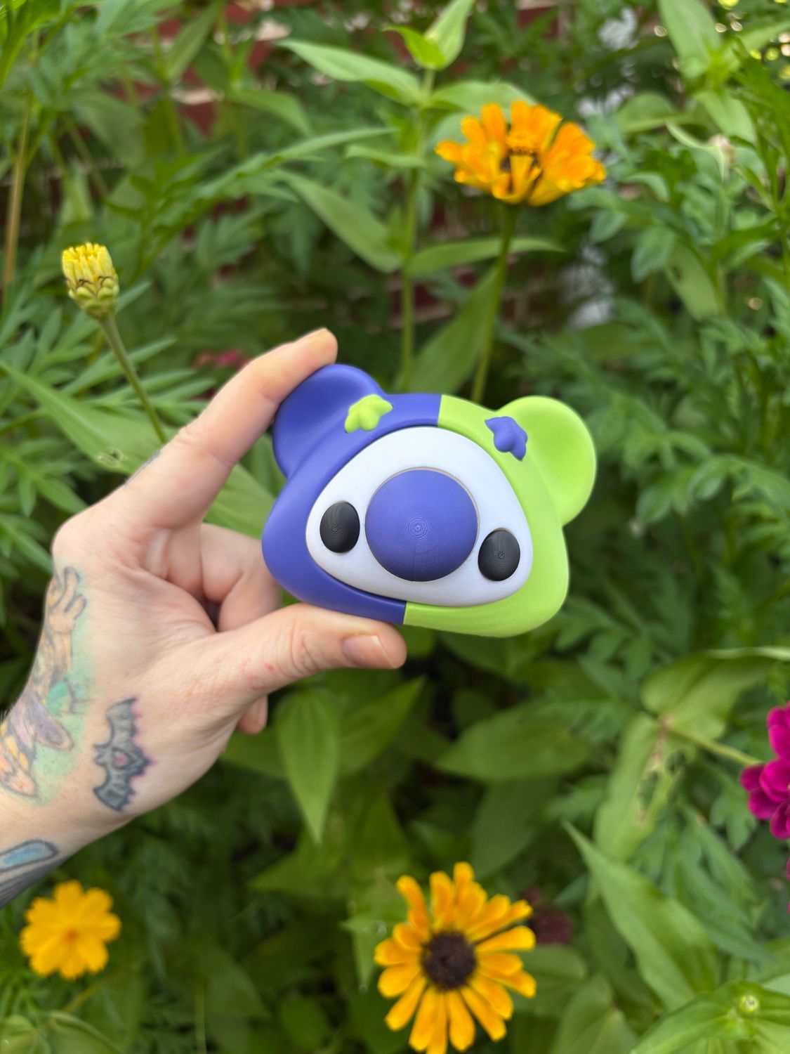 Clyde the Fidget Nose Clown Bear- C17 &amp; C12