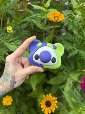 Clyde the Fidget Nose Clown Bear- C17 &amp; C12