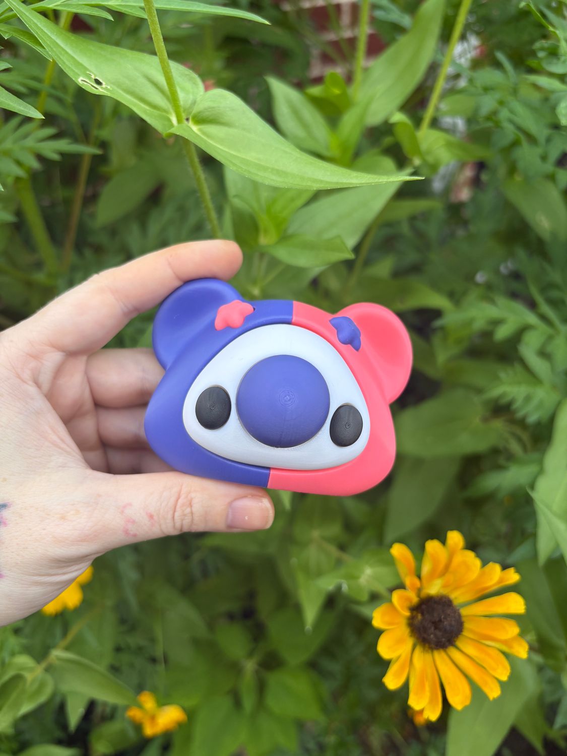 Clyde the Fidget Nose Clown Bear- C17 &amp; C6