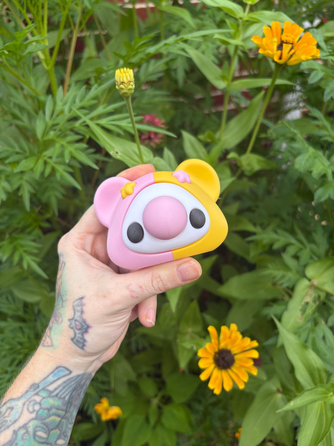 Clyde the Fidget Nose Clown Bear- C7 &amp; C15