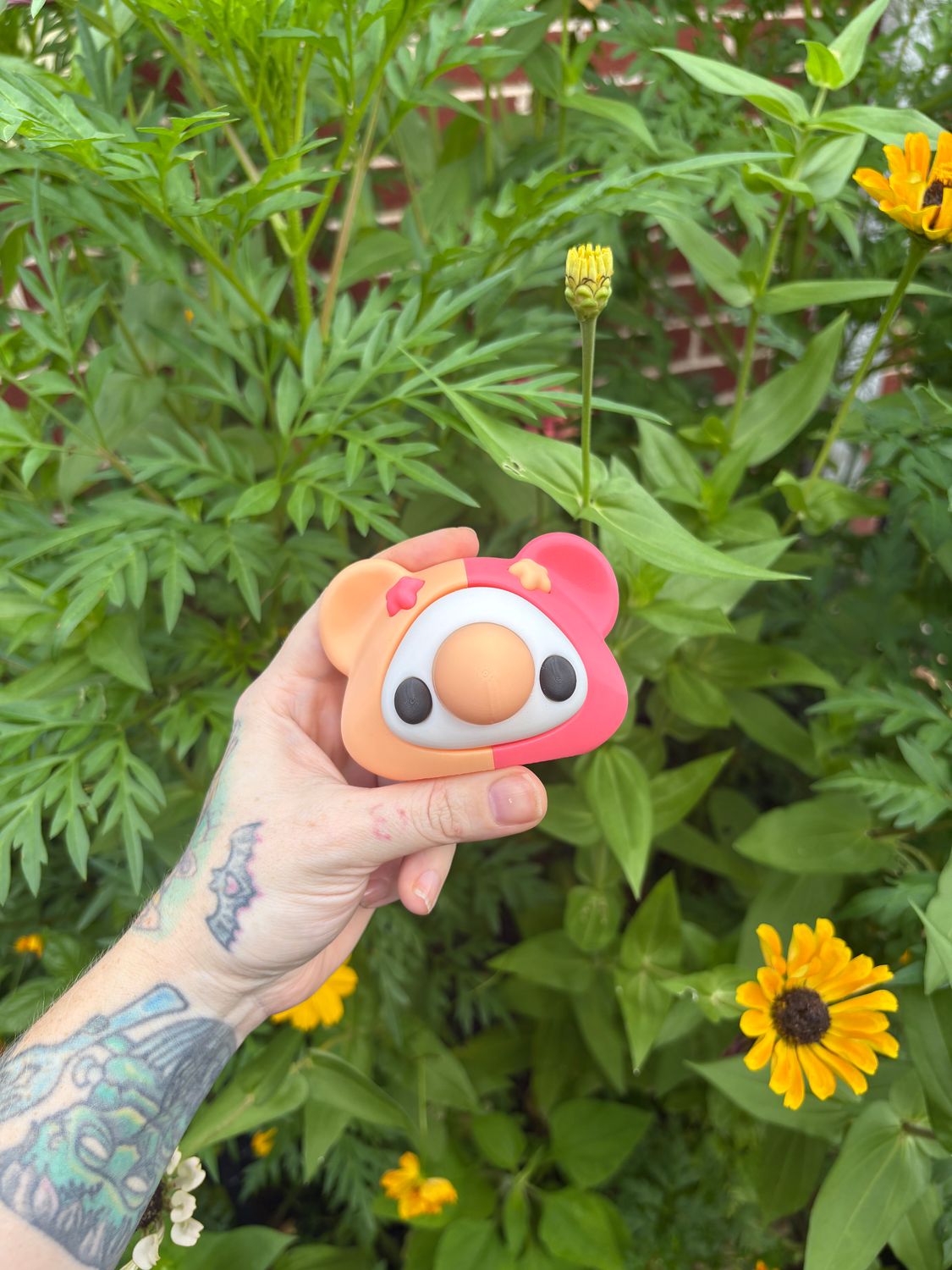 Clyde the Fidget Nose Clown Bear- C14 &amp; C6