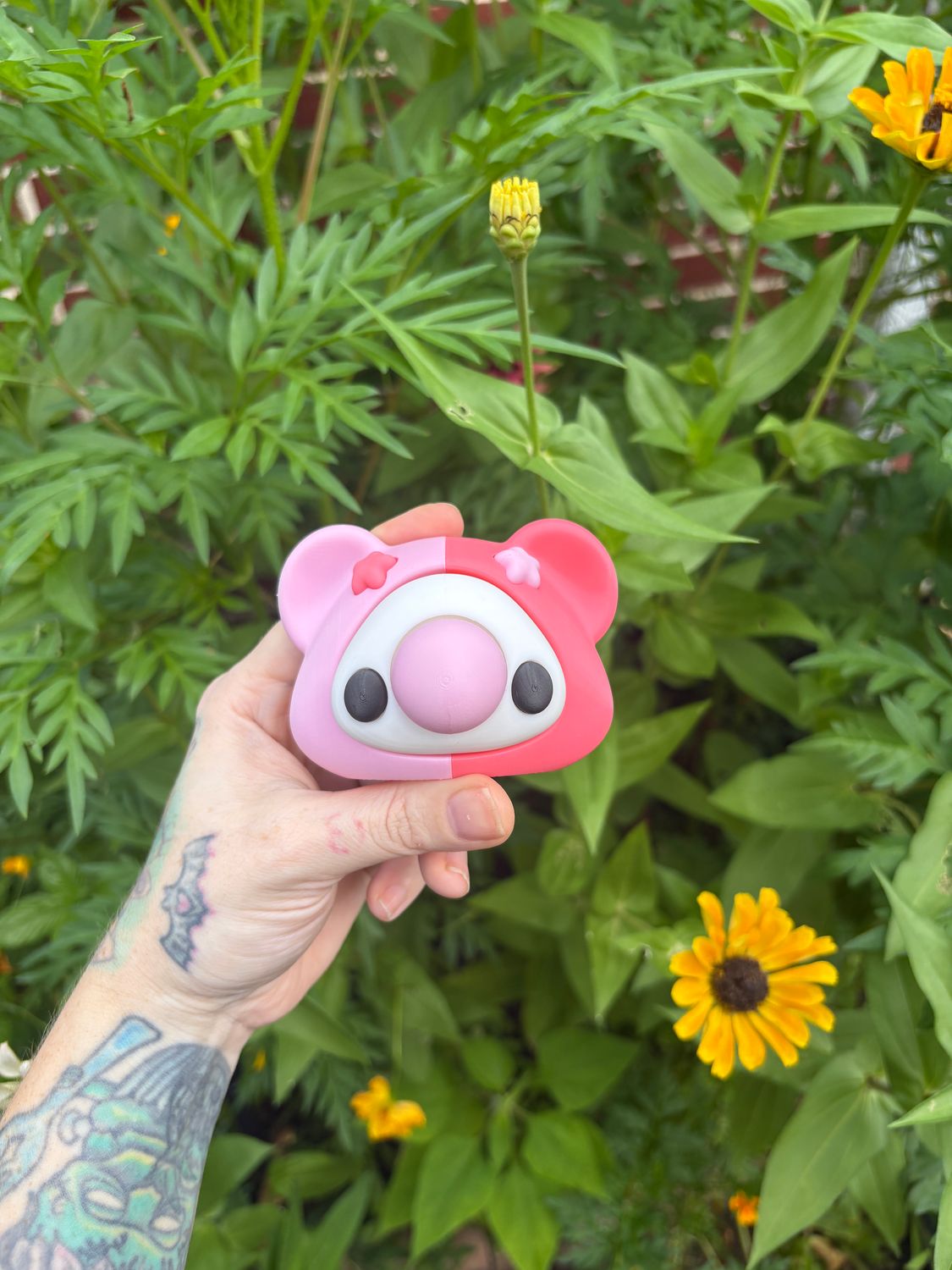 Clyde the Fidget Nose Clown Bear- C7 &amp; C8