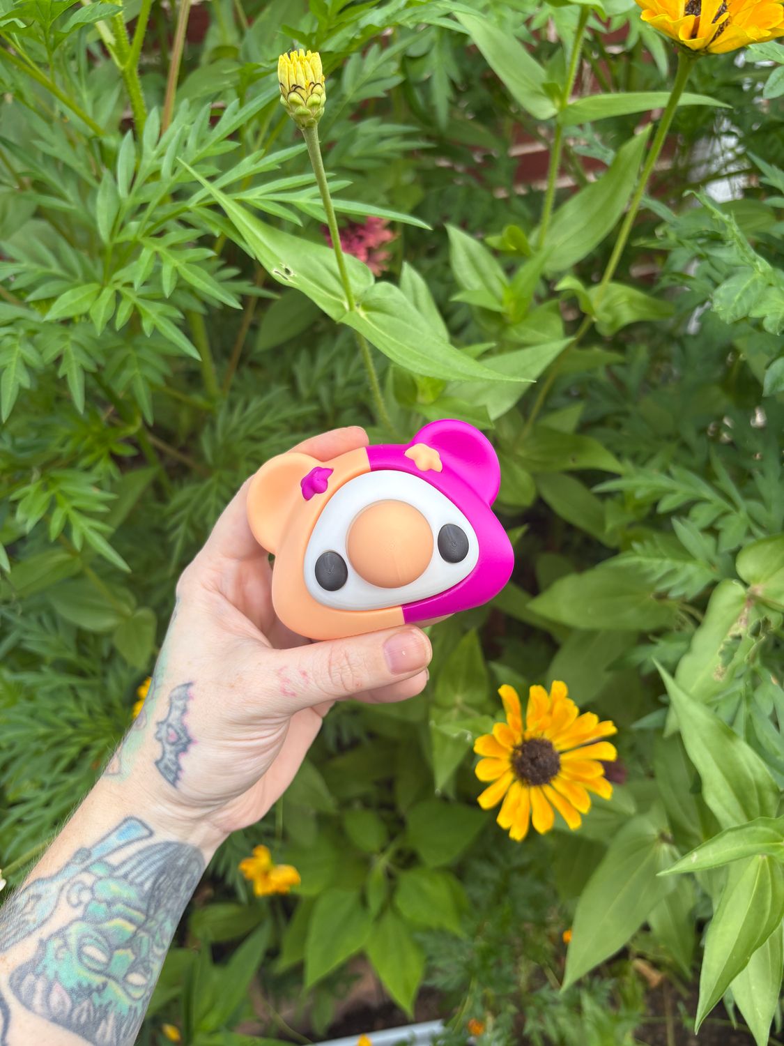Clyde the Fidget Nose Clown Bear- C14 &amp; C8